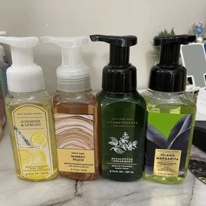 4 BBW FOAM SOAPS